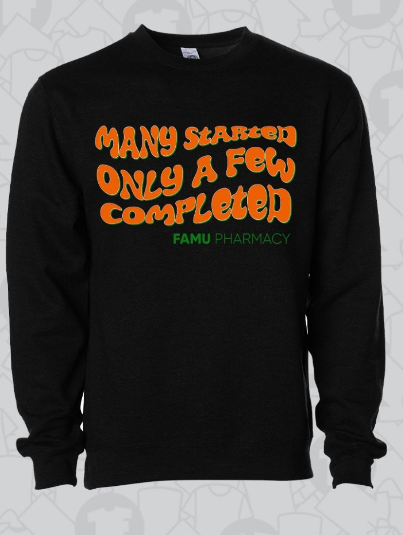 FAMU Pharmacy Sweatshirt in Black