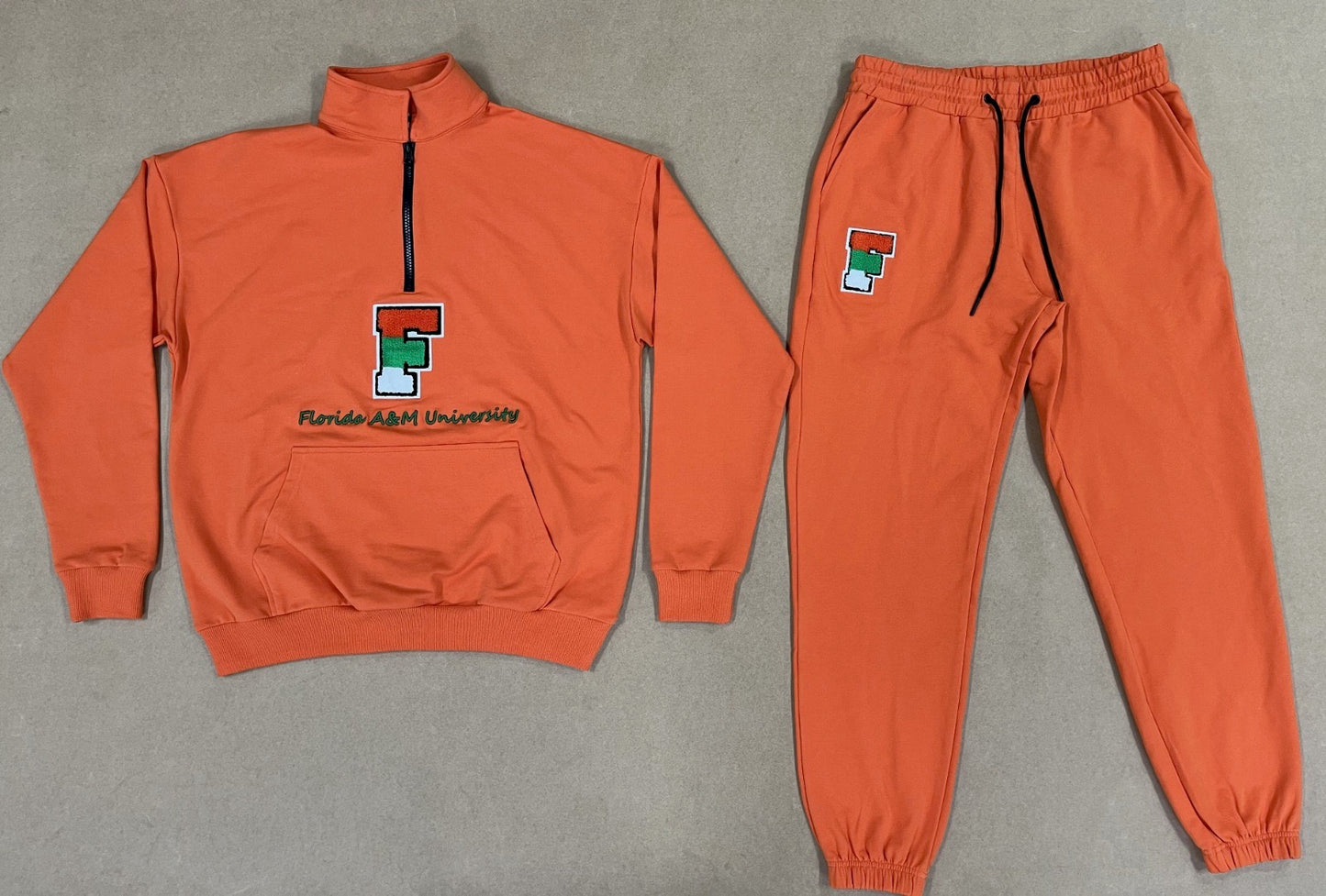 FAMU Orange jogger with ombré patch