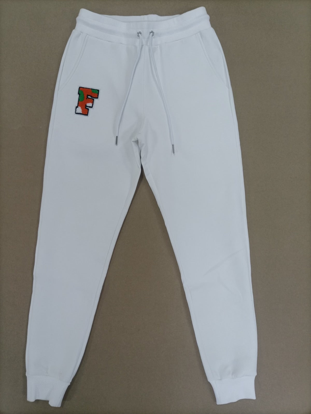 FAMU White jogger with camo patch