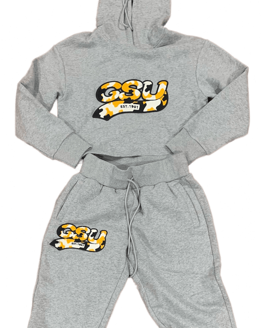 Grambling State University Sweat Suit - Gray