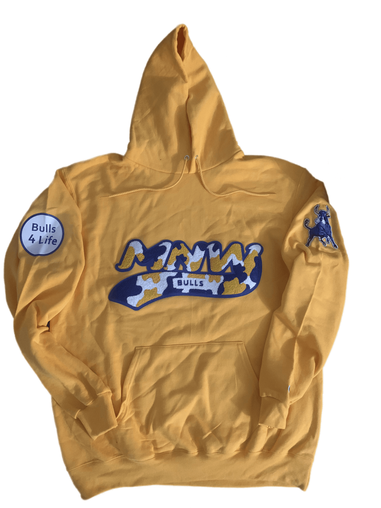 Miami Northwestern Senior High - MNW Bulls Hoodie - Gold